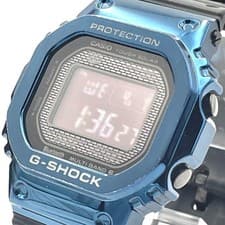 CASIO G SHOCK GMW B5000G 2JF blue radio solar Japan