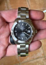 TAG Heuer WAY2113.BA0928 Mens Aquaracer Series Calibre 5 Automatic Watch Grey 8"