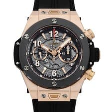 HUBLOT Big Bang Unico King Gold Ceramic 411.OM.1180.RX second hand mens