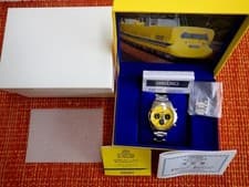 Seiko Chronograph 923 Doctor Yellow 20th Anniversary Watch Used From Japan