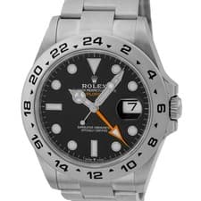 NEW Rolex Explorer II 42mm - Black Dial - Stainless Steel -Reference 226570