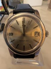 Rare Fortis Spacematic Automatic Mens Wristwatch 1960s