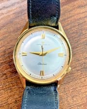 Vintage 1960s Hamilton-Ricoh Electric 555E Mens wristwatch