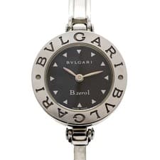 Bvlgari Bzero1 BZ22S Ladies Watch Black Dial Quartz Stainless Steel