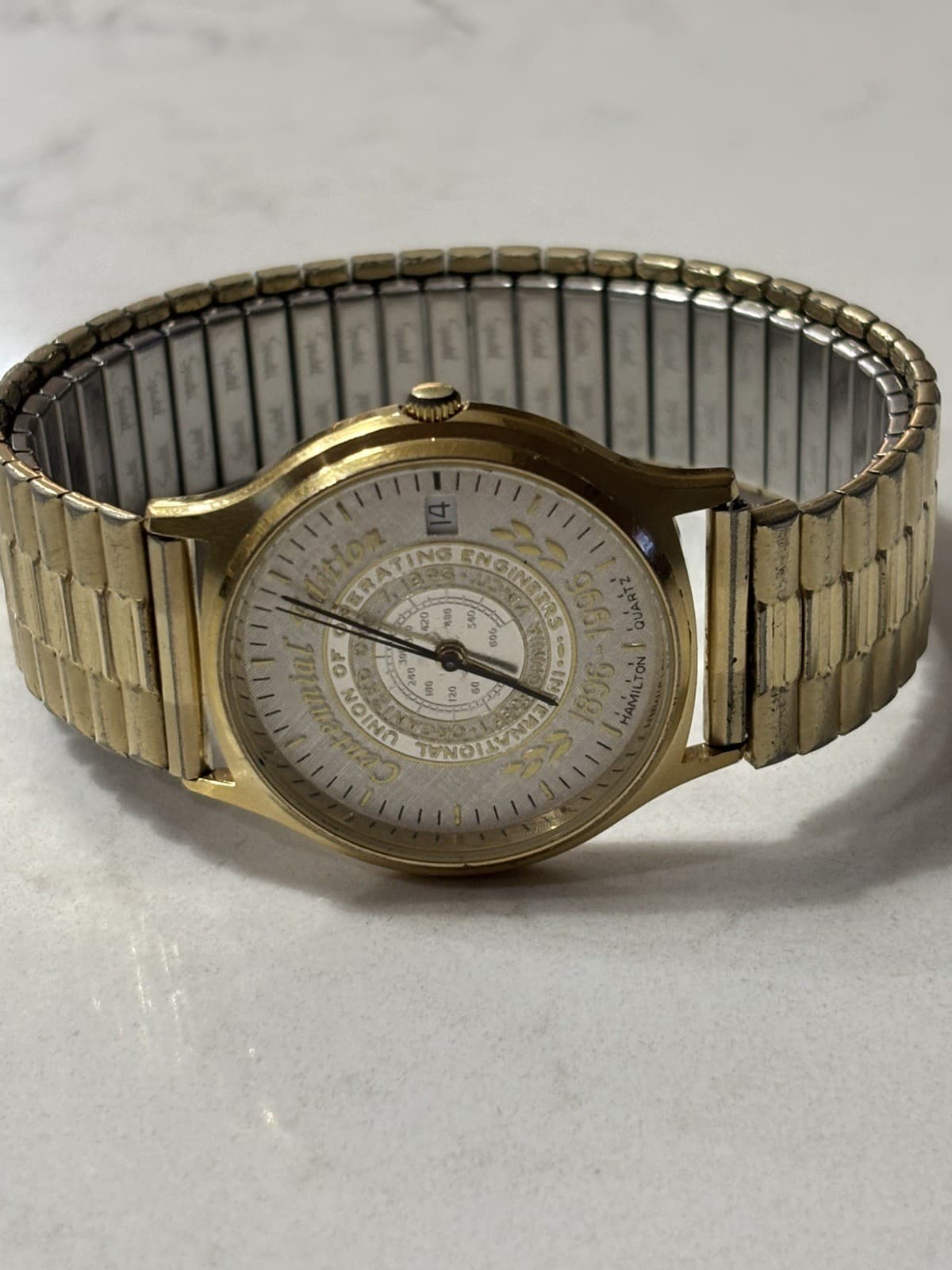 Hamilton Centennial Edition Watch  1996 Swiss movement 955.112 box and papers