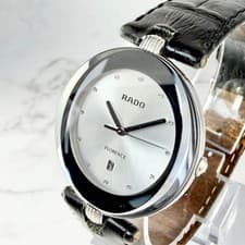 Rado Florence Watch 32 5mm Diamond 12P Silver Dial Quartz Genuine Battery