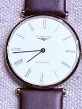 Longines La Grande Classique Automatic Watch – 36mm Gold-Roman Dial-Swiss