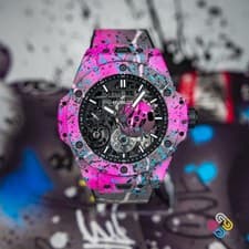 2025 Hublot Big Bang Meca-10 Purple Street Art Vice 44mm 424.XCU.1120.RX.STR25