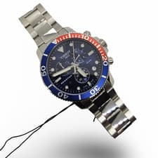 Tissot Seastar 1000 45mm Blue Dial Chronograph T120.417.11.041.03 Watch NEW
