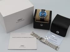 2025 IWC Pilot's Watch Mark XX 40mm Men's Wristwatch Box Papers + Extra Bracelet