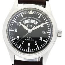 IWC SCHAFFHAUSEN Freeger UTC IW325101 Date black Dial Automatic Men's_953537