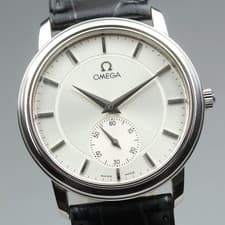 OMEGA De Ville Prestige Cal.651 125.0050 Small Second Hand Wind Mens Watch Japan