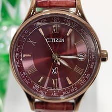 CITIZEN XC EC1164-02W Eco-Drive Radio Bloom Titanium Pink 28mm Women's Watch