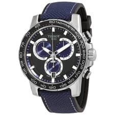 Tissot Supersport Chronograph Quartz Black Dial Men's Watch T125.617.17.051.03