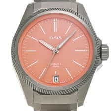 ORIS WATCH PROPILOT X CALIBER 400 01 400 7778 7158-077 AUTOMATIC DATE PINK MEN'S