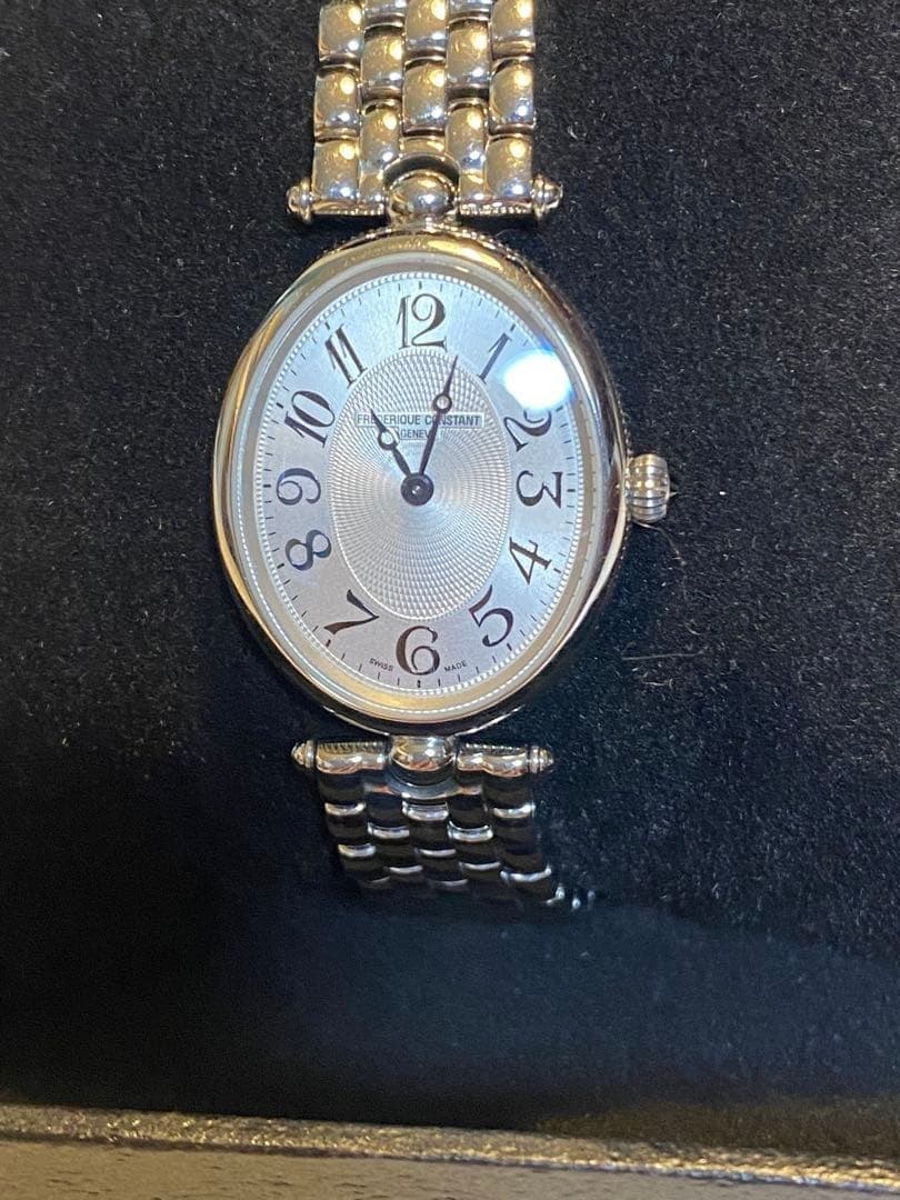 working Frederique Constant Art Deco oval FC200