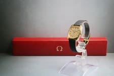 Vintage 1970's [N MINT / Box] Omega De Ville Cal. 625 Gold Dial MT Women's Whach