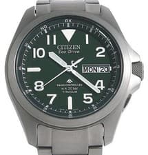 CITIZEN PROMASTER Eco-Drive Men's Watch PMD56-2951 Super Titanium Green