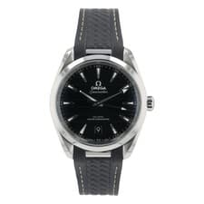 Omega Seamaster Black Dial Steel 38mm Automatic Mens Watch 220.12.38.20.01.001
