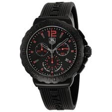 Tag Heuer Formula 1 Black & Red Dial 42mm Men's Watch - CAU111A.FT6024