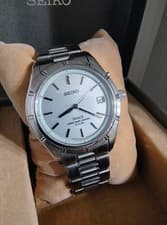 Seiko Dolce Radio Solar Wristwatch SADZ001, clean, wrist 17.5cm/6.9in