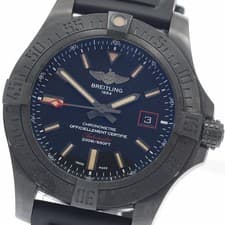 BREITLING WATCH V1731110/BD74 AVENGER BLACKBIRD 44 DATE AUTOMATIC BLACK TI MEN'S