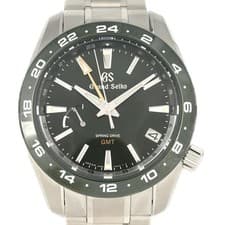 Authentic Seiko Grand Seiko Sports Collection Spring Drive GMT 9R66-0BB0/SBG...