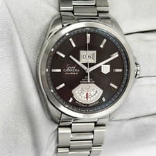 Tag Heuer Grand Carrera Date GMT Chronometer WAV5113.BA0901 42.5MM Brown Dial