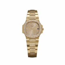 Patek Philippe Nautilus 4700/005 'Ladies' Yellow Gold Champagne Diamond Dial