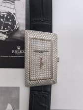 Vacheron Constantin 1972 18kt white gold with diamond Bezel & Dial - Ref. 25515