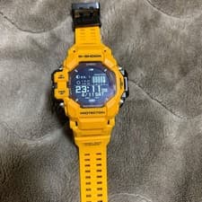 CASIO RANGEMAN MASTR OF G GPR-H1000-9JR Yellow Black GPS Outdoor Wrist Watch