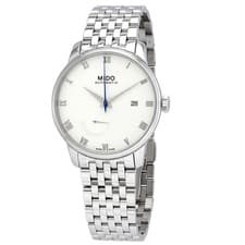 Mido Baroncelli Power Reserve Automatic White Dial Men's Watch