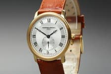 [Near MINT] Frederique Constant Geneve FC235X4S25/6 Silver Dial Qz Men's Watch