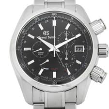 Grand Seiko Spring drive chronograph GMT SBGC003 9R86-0AA0 Black Dial Men