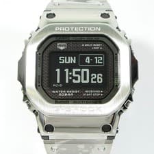 Casio G-SHOCK GMW-B5000D-1JF Full Metal Mens Solar Radio Digital Silver Watch