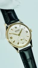 1950’s Solid 9ct Gold Mid-Size Rolex Precision Ladies Vintage Watch