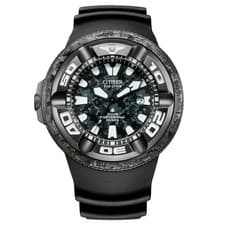 Citizen Black Rubber Sport Watch