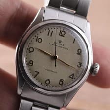 Rolex Oyster Air-King Precision 1962 ref 4499 Riveted Oyster Bracelet - RARE!