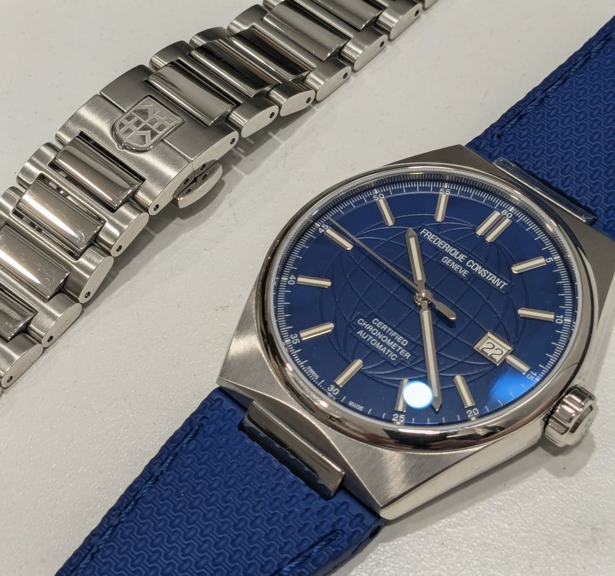 Frederique Constant Highlife 41mm Men's Watch Blue dial FC-303N4NH6B