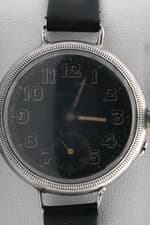 Antique 1915 Borgel Wristwatch Watch 40mm Everest Electa Longines On Face Rare