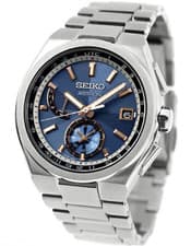Seiko Astron Nextage HAD002J Radio Solar Titanium Men’s Watch Navy Japan