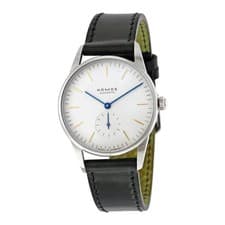 Nomos Orion White Dial Stainless Steel Unisex Watch 309