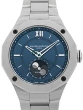 Baume & Mercier Riviera Automatic Watch MOA10682 Blue Dial 43mm