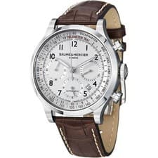 Baume & Mercier Capeland Men's White Dial Automatic Watch MOA10082