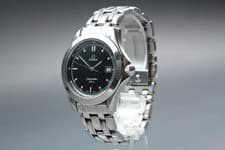 [Exc+5]  OMEGA Seamaster 120m 2511.50 Black Dial Silver Band men’s watch