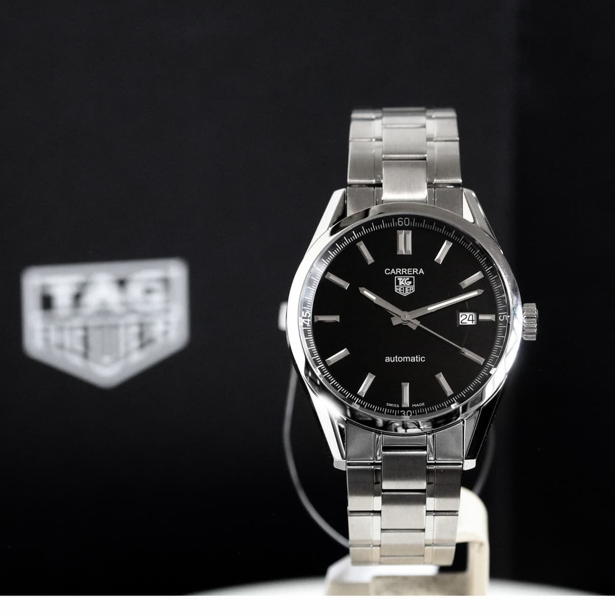 TAG Heuer Carrera Men's Black Watch  WV211B.BA0787 Boxed Unworn 1 Year Warranty