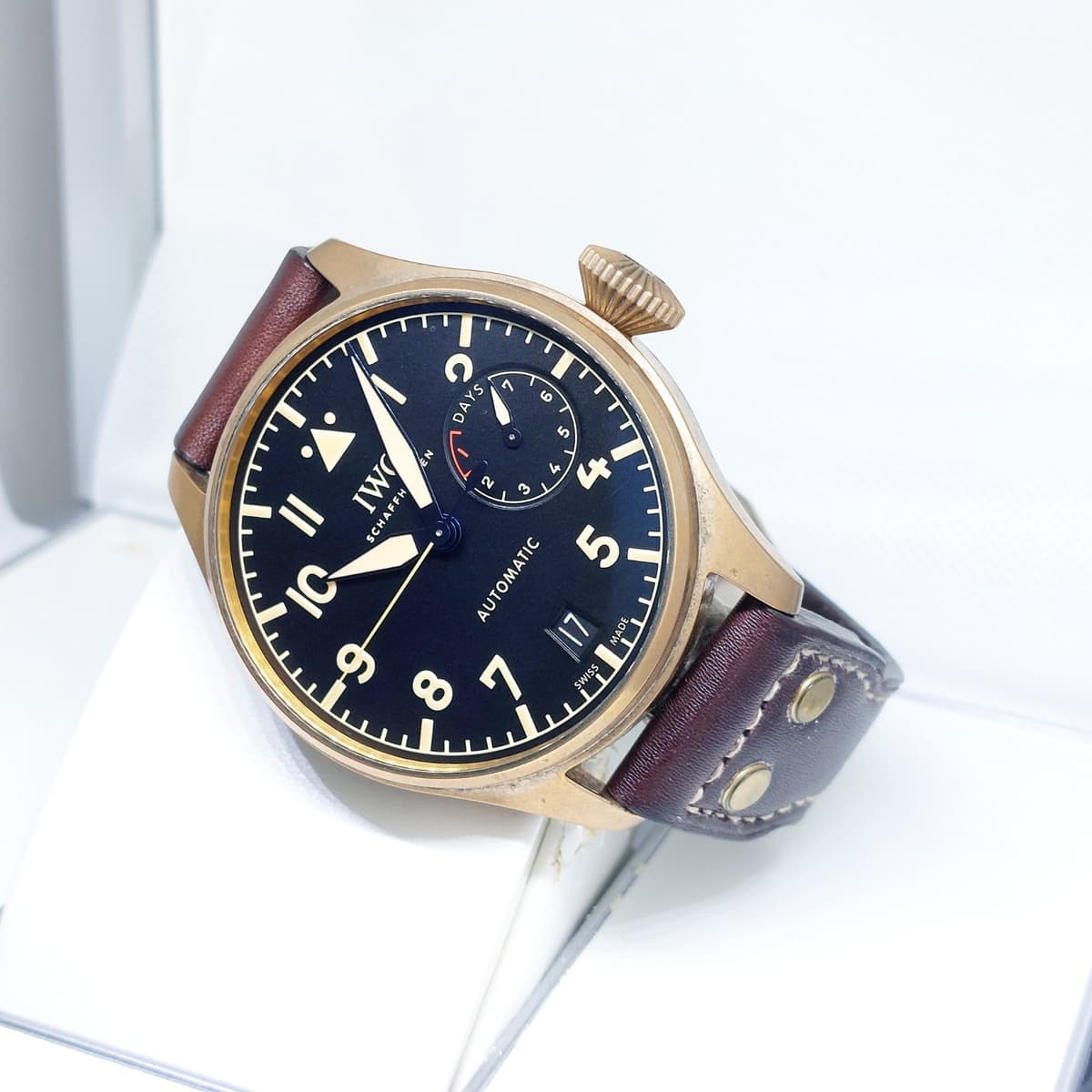 IWC 46mm L.E Heritage Bronze Big Pilot REF: IW501005 (Box & Cert-2018)