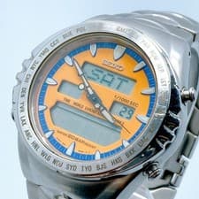 Seiko Machina Sportiva Ana-Digi H021-803A Wristwatch Pre-Owned Japan