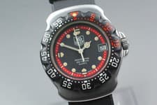 [Near MINT] TAG Heuer Formula 1 WA1214 Black / Red Quartz 35mm Men's Watch