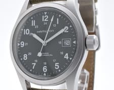 ▶️【 Near MINT/Box 】 HAMILTON Khaki Field H694190 Manual winding Mens Watch JAPAN